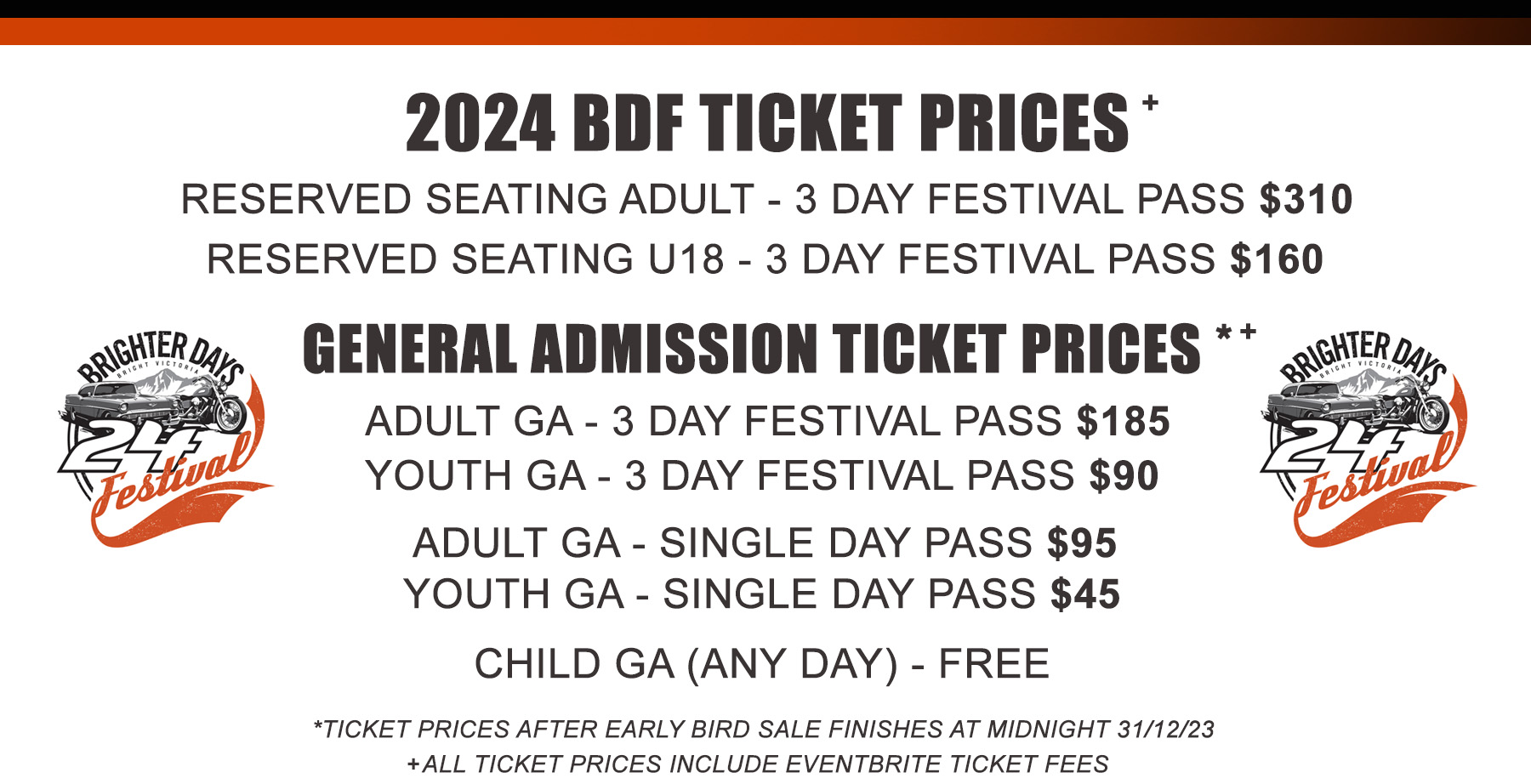 Tickets shop for festivals